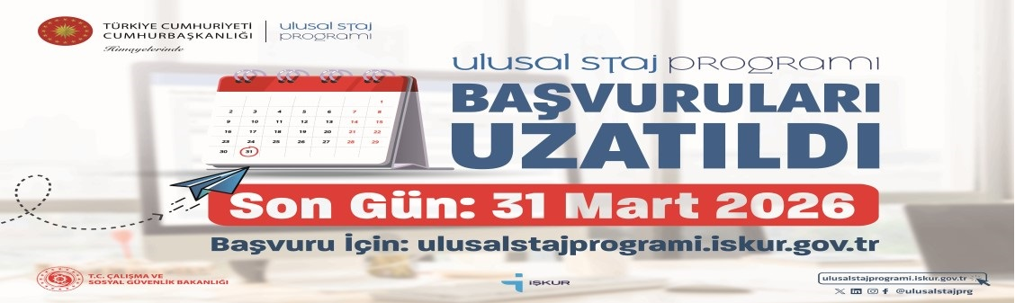 Ulusal Staj Programı Başvuruları
